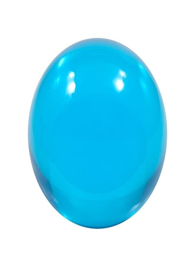 DSJUGGLING Aqua Blue Acrylic Contact Juggling Ball - 70mm (2.75 Inches) - Image 1